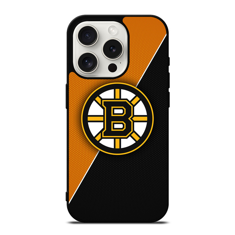 BOSTON BRUINS NHL HOCKEY LOGO iPhone 15 Pro Case Cover