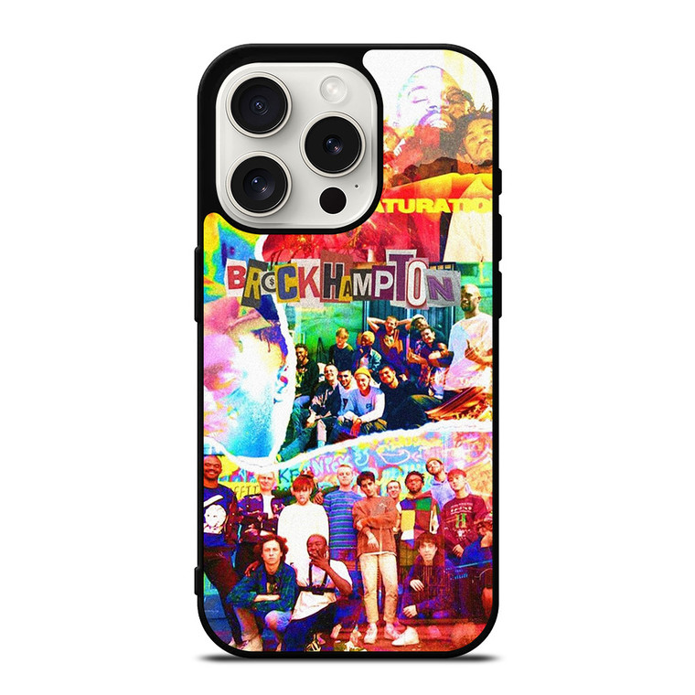 BROCKHAMPTON HIP HOP COLLAGE iPhone 15 Pro Case Cover