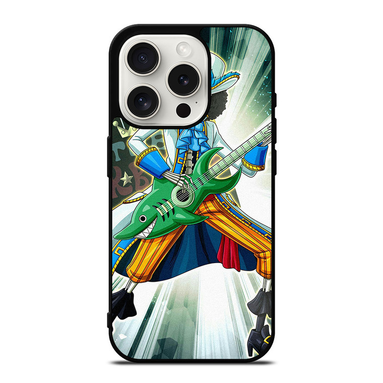 BROOK ONE PIECE ANIME 2 iPhone 15 Pro Case Cover