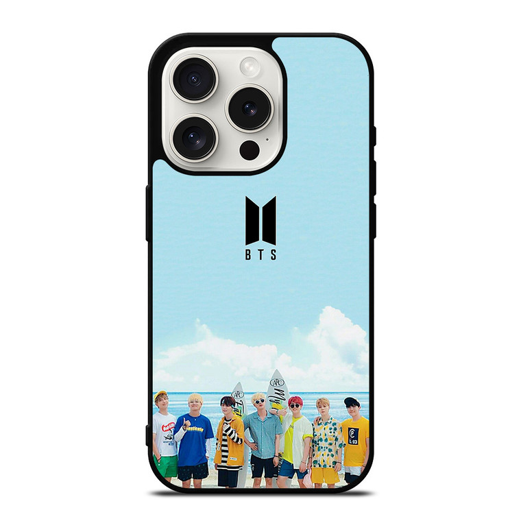 BTS BANGTAN BOYS SUMMER PACKAGE iPhone 15 Pro Case Cover