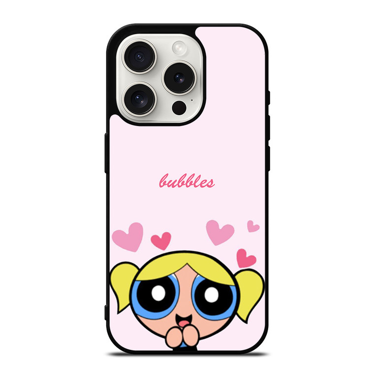 BUBBLES THE POWERPUFF GIRLS CUTE iPhone 15 Pro Case Cover