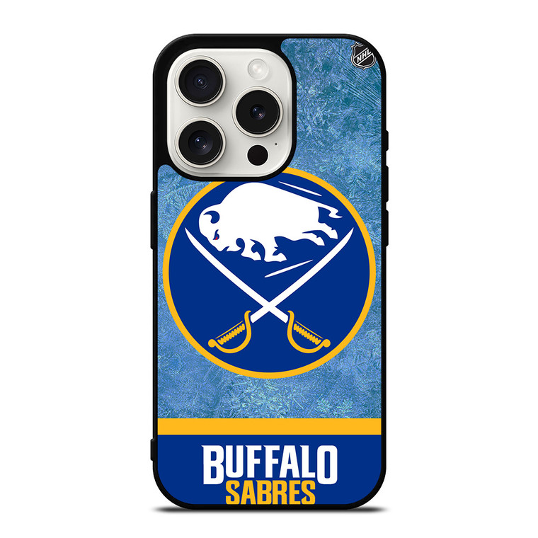 BUFFALO SABRES HOCKEY TEAM iPhone 15 Pro Case Cover