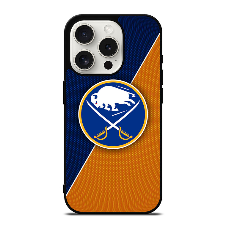 BUFFALO SABRES NHL HOCKEY LOGO iPhone 15 Pro Case Cover