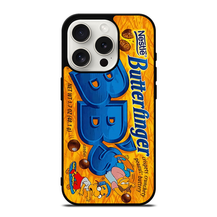 BUTTERFINGER CANDY X THE SIMPSONS 2 iPhone 15 Pro Case Cover BUTTERFINGER CANDY X THE SIMPSONS 2 iPhone 15 Pro Case Cover