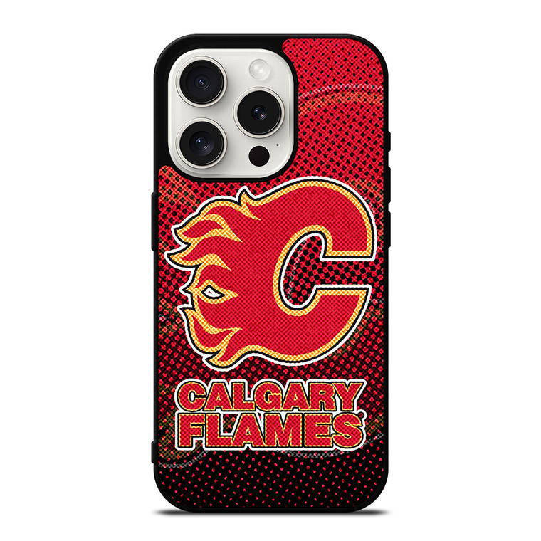 CALGARY FLAMES NHL HOCKEY 2 iPhone 15 Pro Case Cover