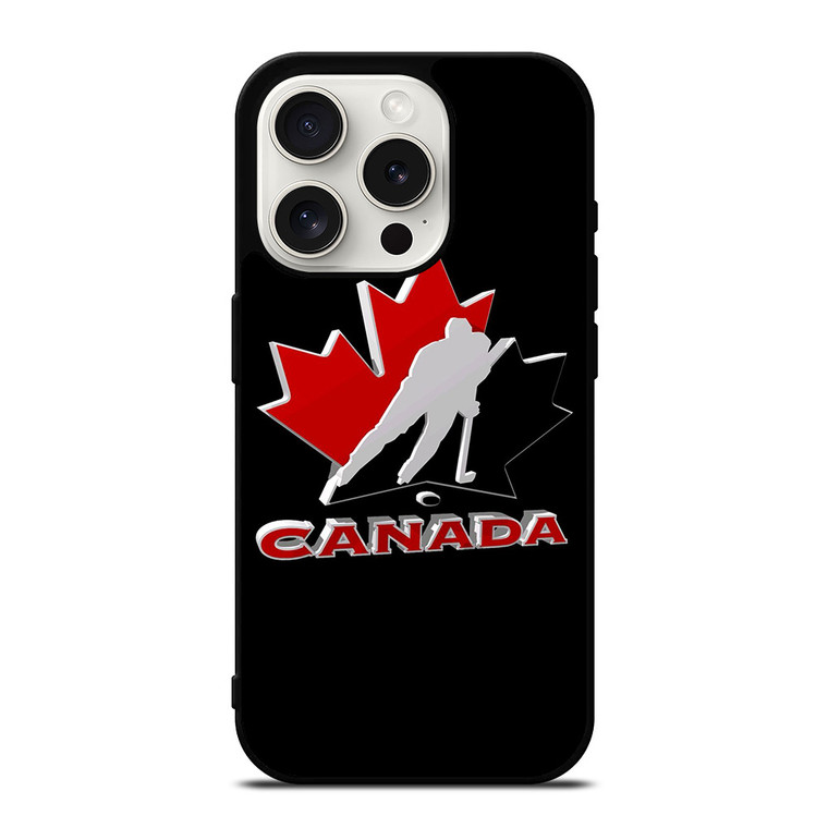 CANADA HOCKEY TEAM LOGO iPhone 15 Pro Case Cover