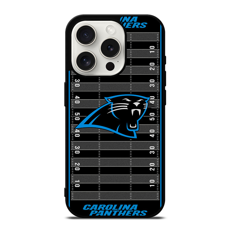 CAROLINA PANTHERS FOOTBALL FIELD iPhone 15 Pro Case Cover