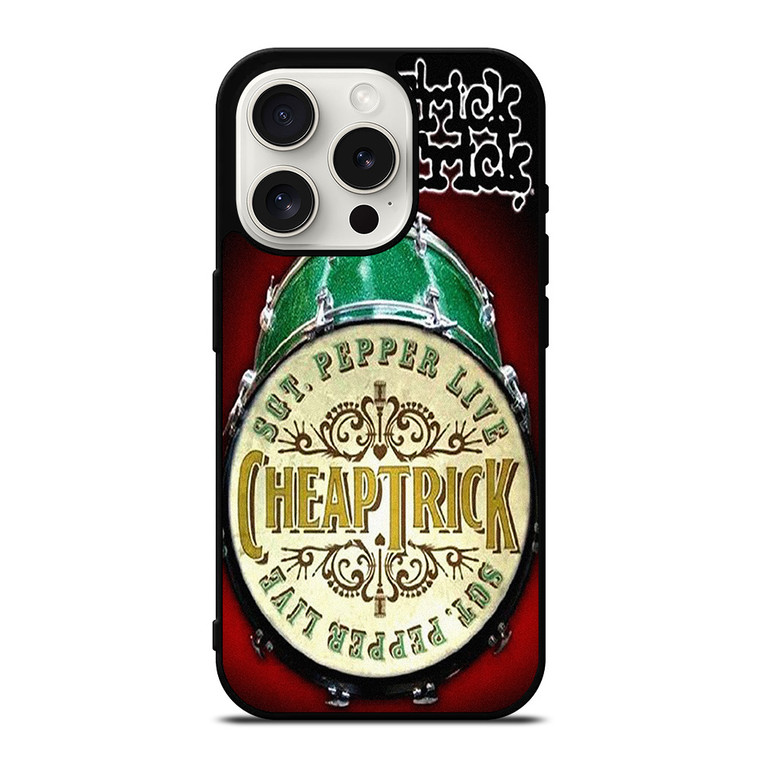 CHEAP TRICK CLASSIC ROCK BAND iPhone 15 Pro Case Cover