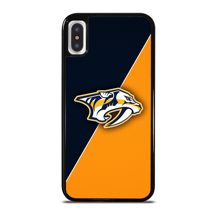NASHVILLE PREDATORS NHL HOCEKY LOGO iPhone X / XS Case Cover