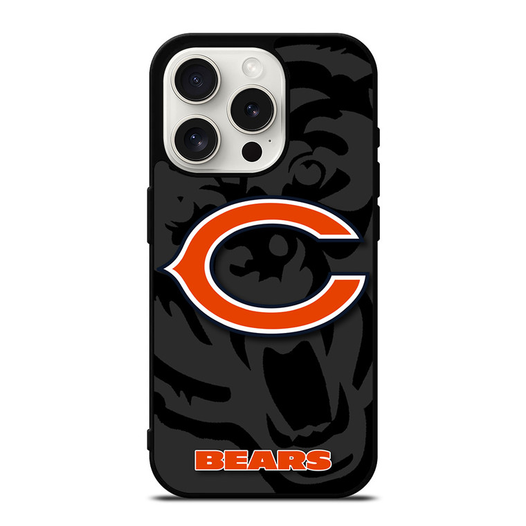 CHICAGO BEARS FOOTBALL LOGO iPhone 15 Pro Case Cover