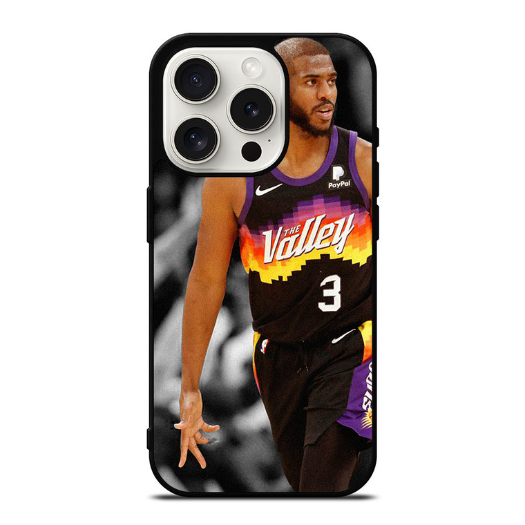 CHRIS PAUL PHOENIX SUNS NBA iPhone 15 Pro Case Cover