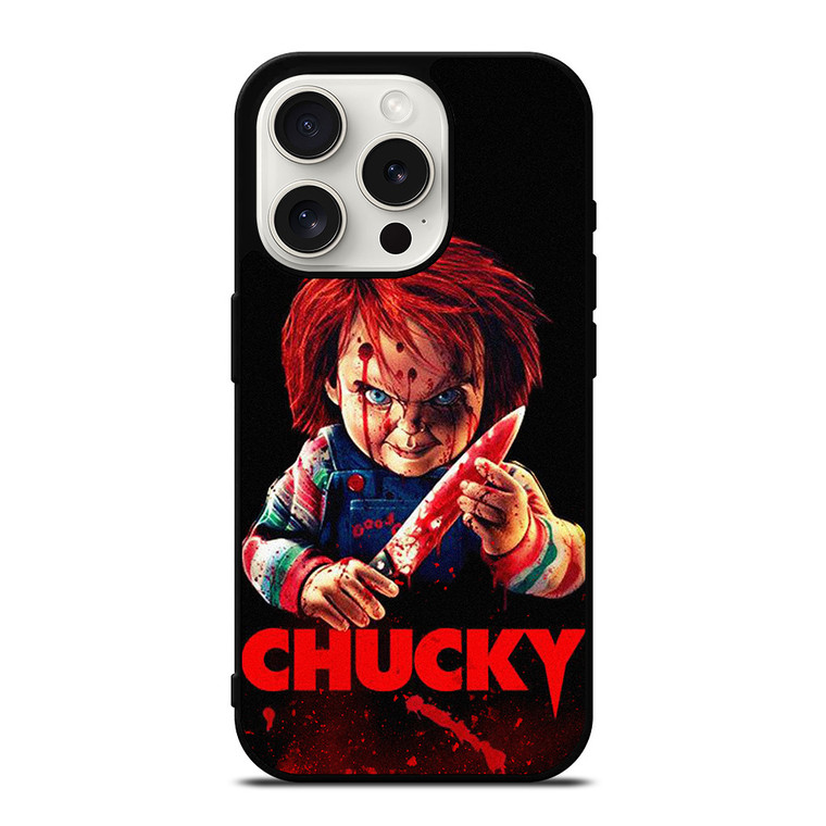 CHUCKY CHILD'S PLAY BLOODY iPhone 15 Pro Case Cover