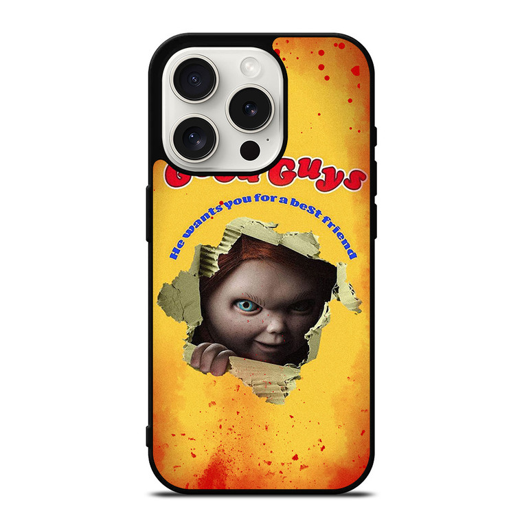 CHUCKY CHILD'S PLAY GOOD GUYS iPhone 15 Pro Case Cover