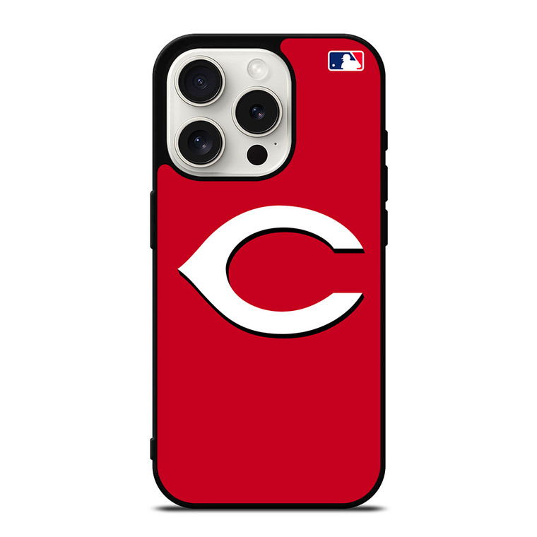 CINCINNATI REDS MLB LOGO iPhone 15 Pro Case Cover