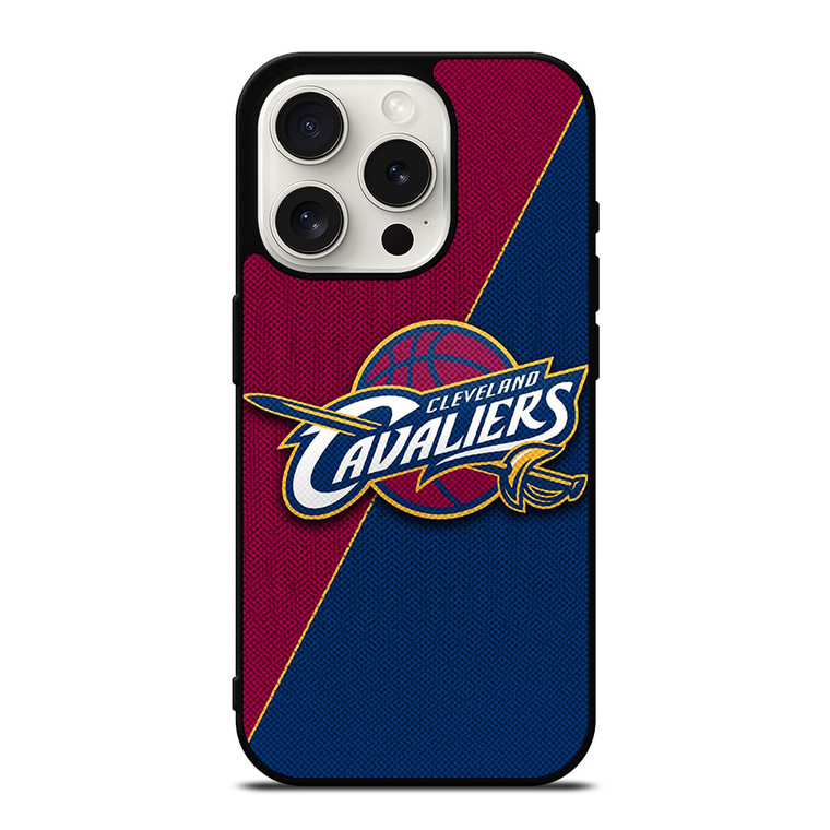 CLEVELAND CAVALIERS NBA BASKETBALL LOGO iPhone 15 Pro Case Cover