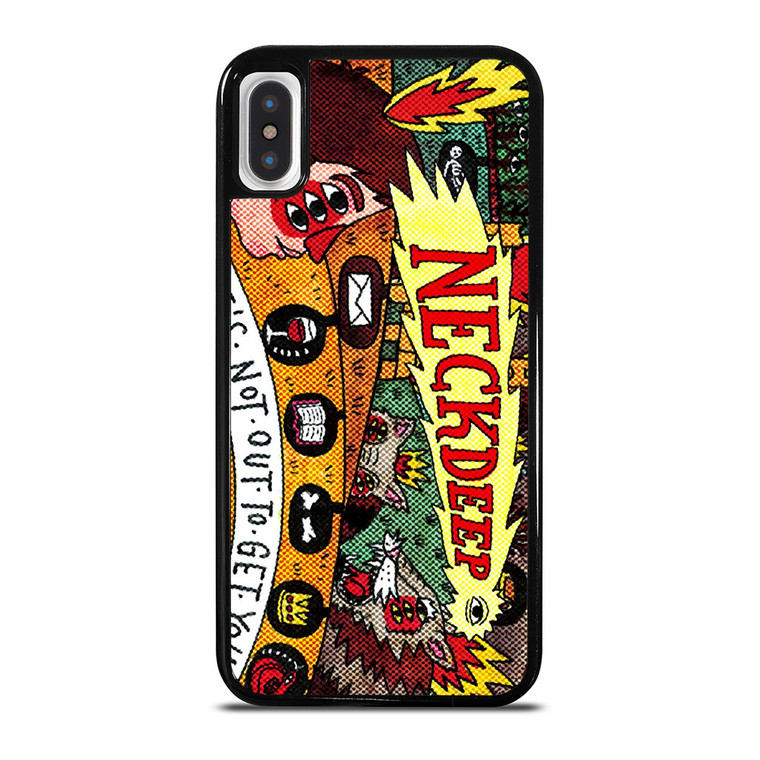 NECK DEEP LIFE NOT OUT TO GET YOU iPhone X / XS Case Cover