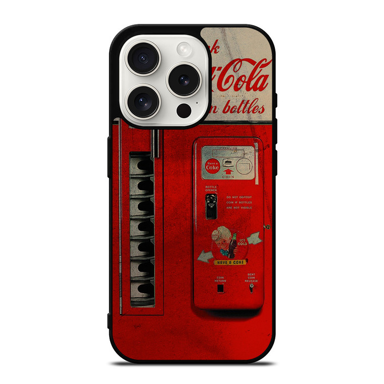 COCA COLA COKE VENDING MACHINE 3 iPhone 15 Pro Case Cover