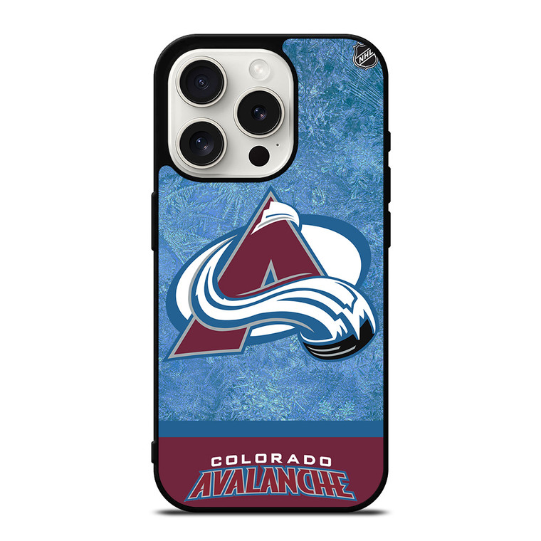 COLORADO AVALANCHE HOCKEY TEAM iPhone 15 Pro Case Cover
