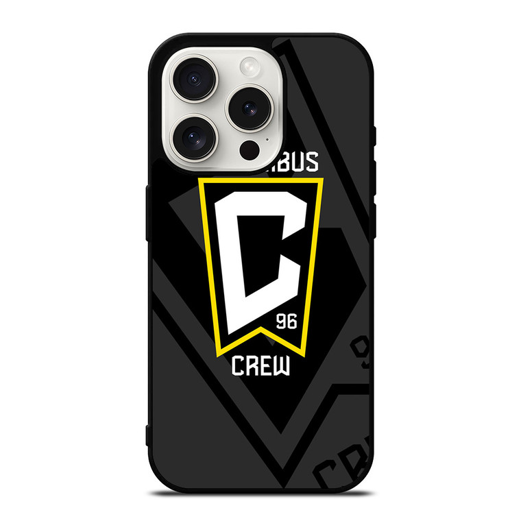 COLUMBUS CREW MLS BLACK iPhone 15 Pro Case Cover