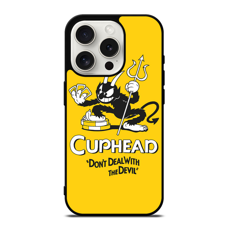 CUPHEAD SHOW DONT DEAL WITH DEVIL iPhone 15 Pro Case Cover