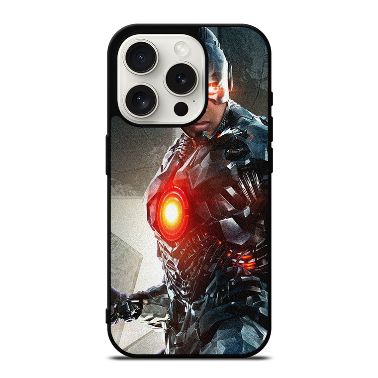 CYBORG DC SUPERHERO iPhone 15 Pro Case Cover