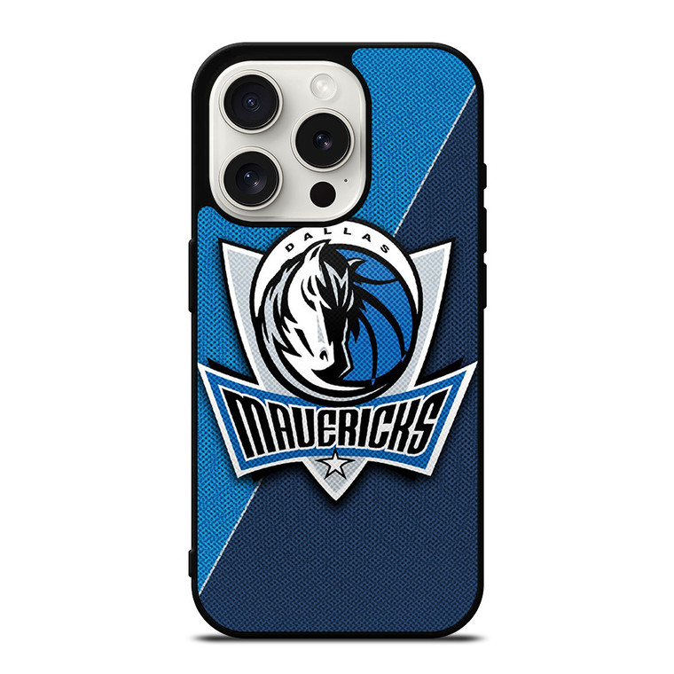 DALLAS MAVERICKS NBA BASKETBALL LOGO iPhone 15 Pro Case Cover