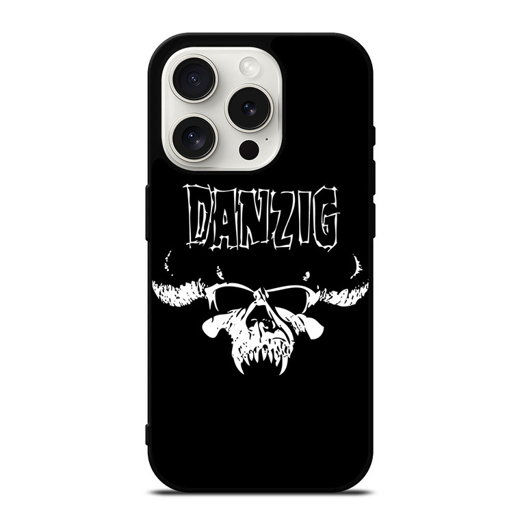 DANZIG METAL BAND LOGO iPhone 15 Pro Case Cover