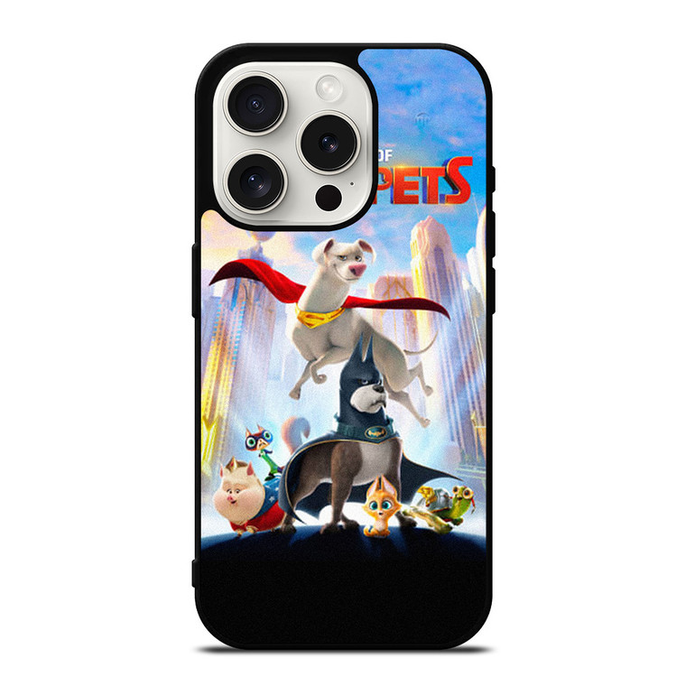 DC LEAGUE OF SUPERPETS 2 iPhone 15 Pro Case Cover