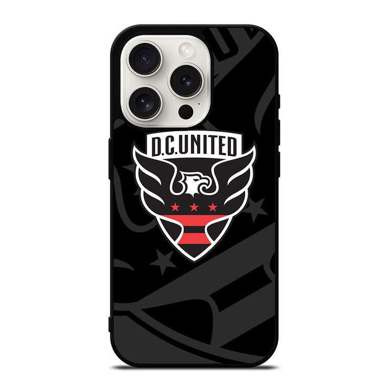 DC UNITED MLS BLACK iPhone 15 Pro Case Cover