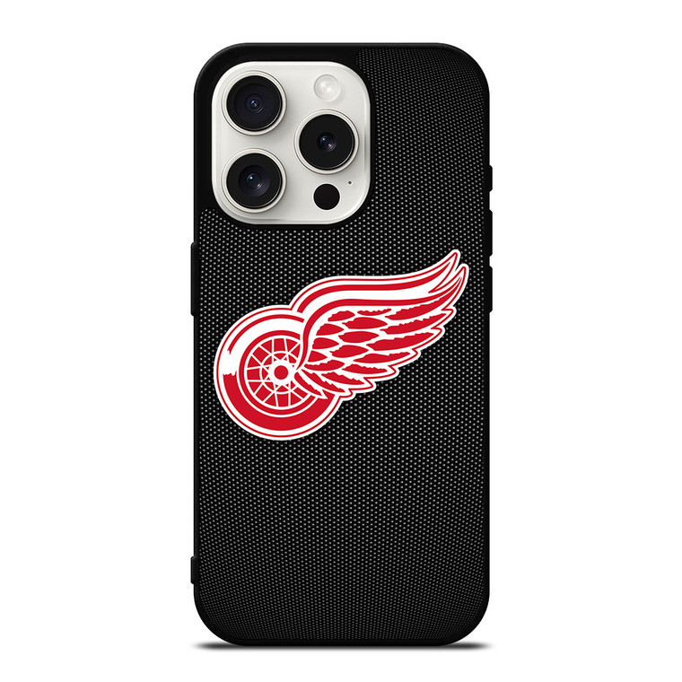 DETROIT RED WINGS HOCKEY NHL LOGO iPhone 15 Pro Case Cover