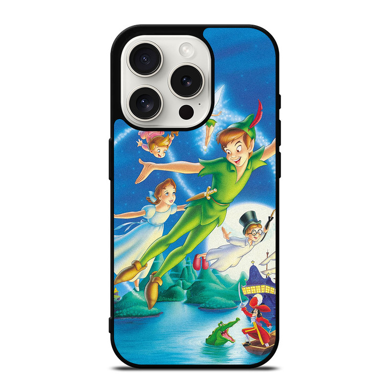 DISNEY PETER PAN CARTOON iPhone 15 Pro Case Cover