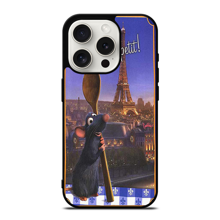 DISNEY RATATOUILLE BON APPETIT iPhone 15 Pro Case Cover