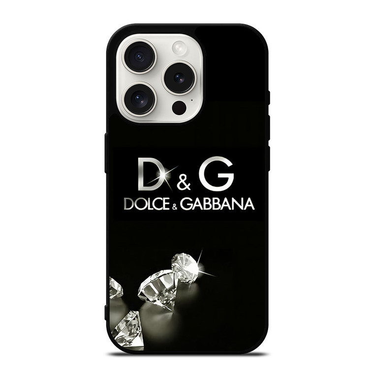 DOLCE AND GABBANA DIAMONDS iPhone 15 Pro Case Cover