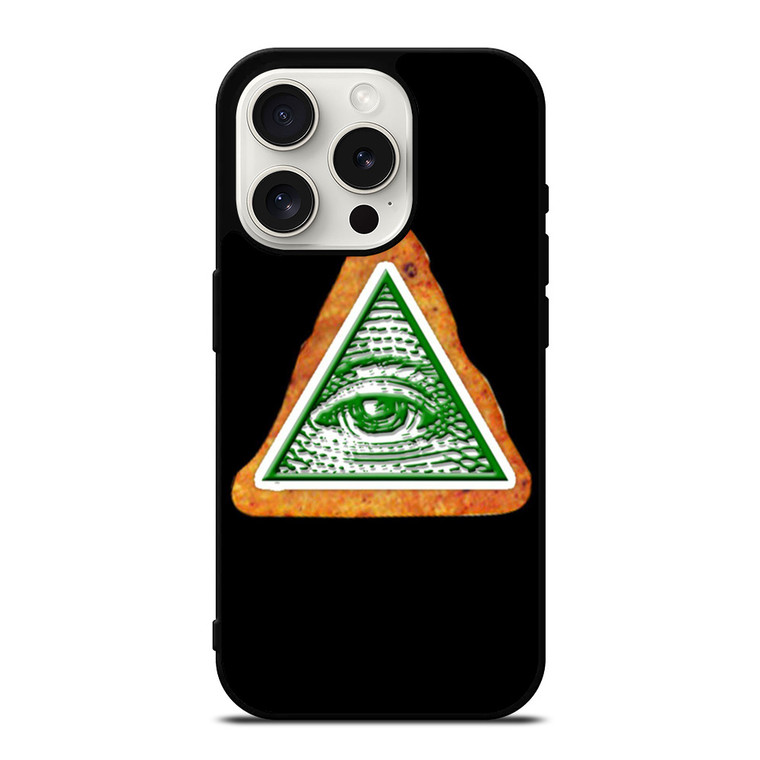 DORITOS CHIPS ILLUMINATI iPhone 15 Pro Case Cover