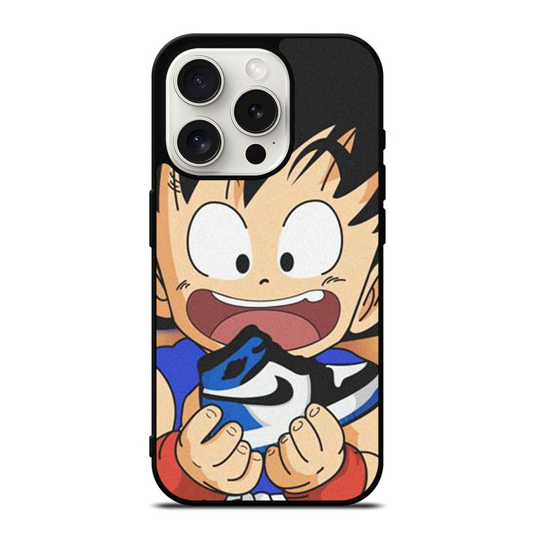 DRAGON BALL KIDS NIKE AIR JORDAN iPhone 15 Pro Case Cover