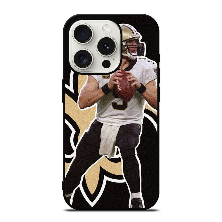 DREW BREES NEW ORLEANS SAINTS iPhone 15 Pro Case Cover