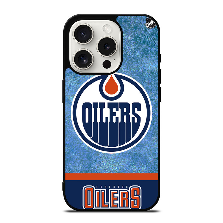 EDMONTON OILERS HOCKEY TEAM iPhone 15 Pro Case Cover