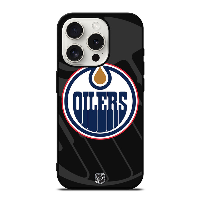 EDMONTON OILERS NHL TEAM iPhone 15 Pro Case Cover