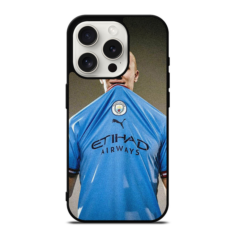 ERLING HAALAND MANCHESTER CITY 2 iPhone 15 Pro Case Cover