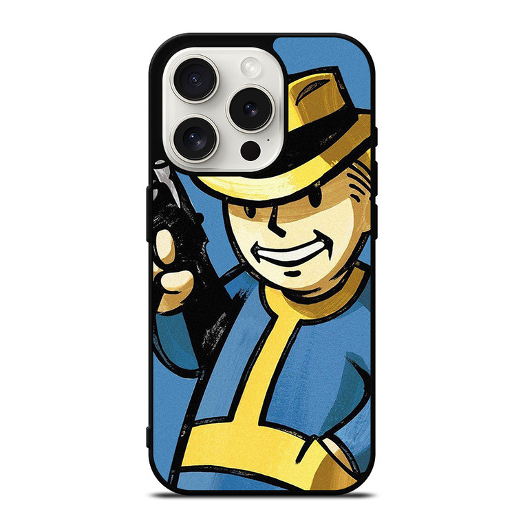 FALLOUT VAULT BOY iPhone 15 Pro Case Cover