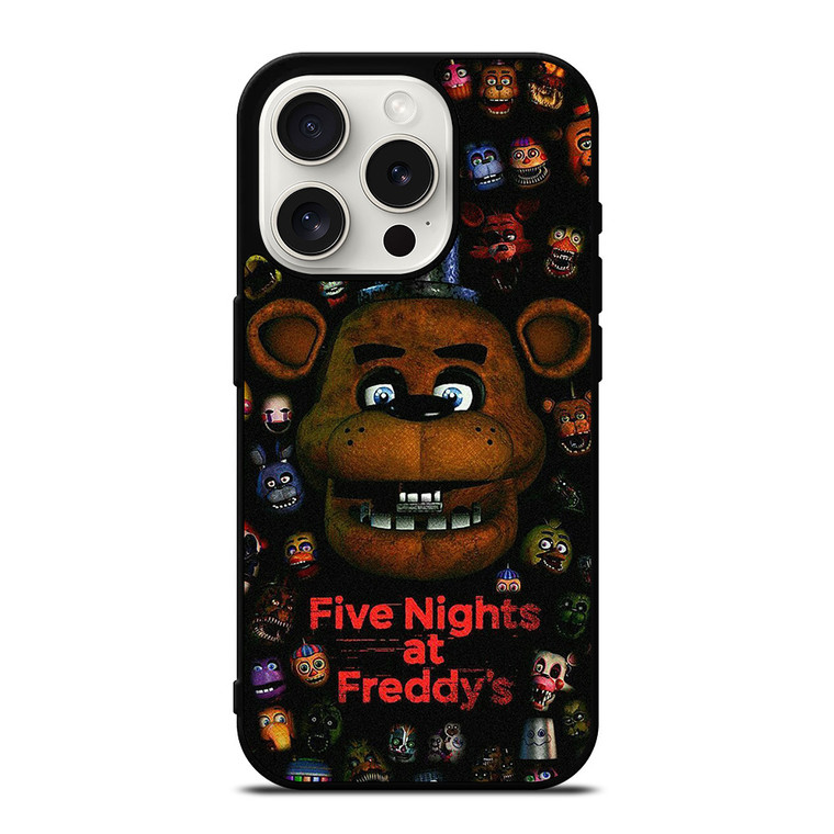 FIVE NIGHTS AT FREDDY'S ALL iPhone 15 Pro Case Cover