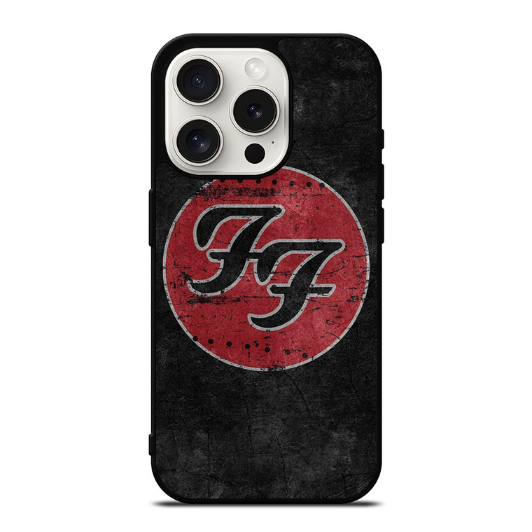 FOO FIGHTERS WOODEN LOGO iPhone 15 Pro Case Cover FOO FIGHTERS WOODEN LOGO iPhone 15 Pro Case Cover