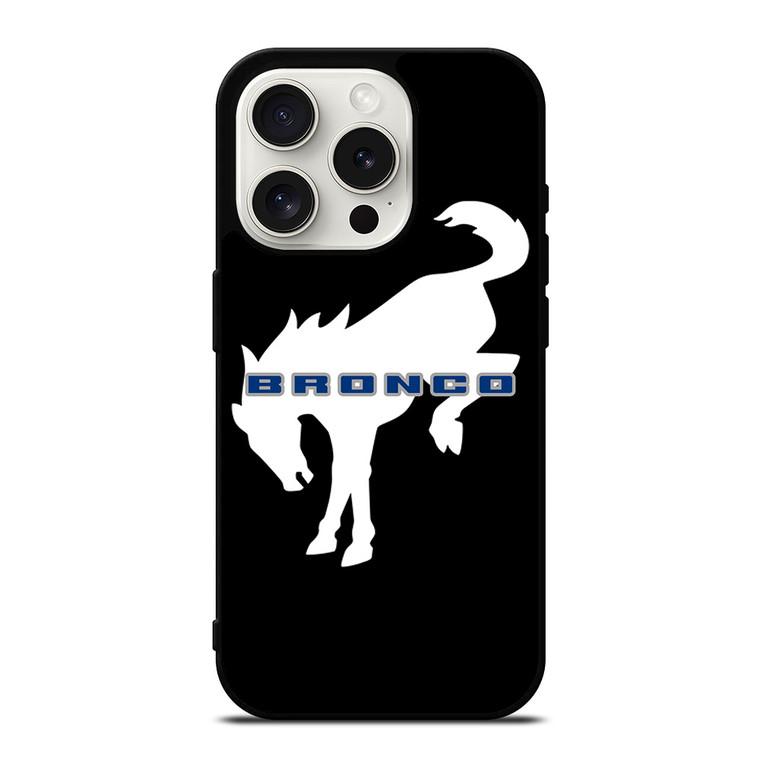 FORD BRONCO ICON iPhone 15 Pro Case Cover