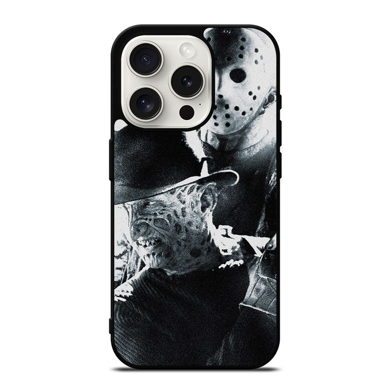 FREDDY KRUEGER VS JASON VOORHEES 2 iPhone 15 Pro Case Cover FREDDY KRUEGER VS JASON VOORHEES 2 iPhone 15 Pro Case Cover