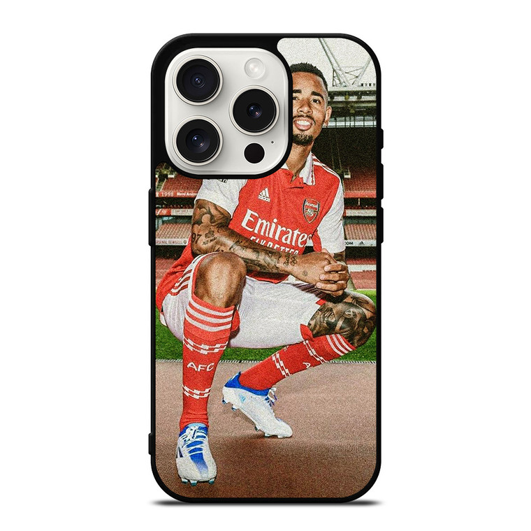 GABRIEL JESUS ARSENAL FC iPhone 15 Pro Case Cover