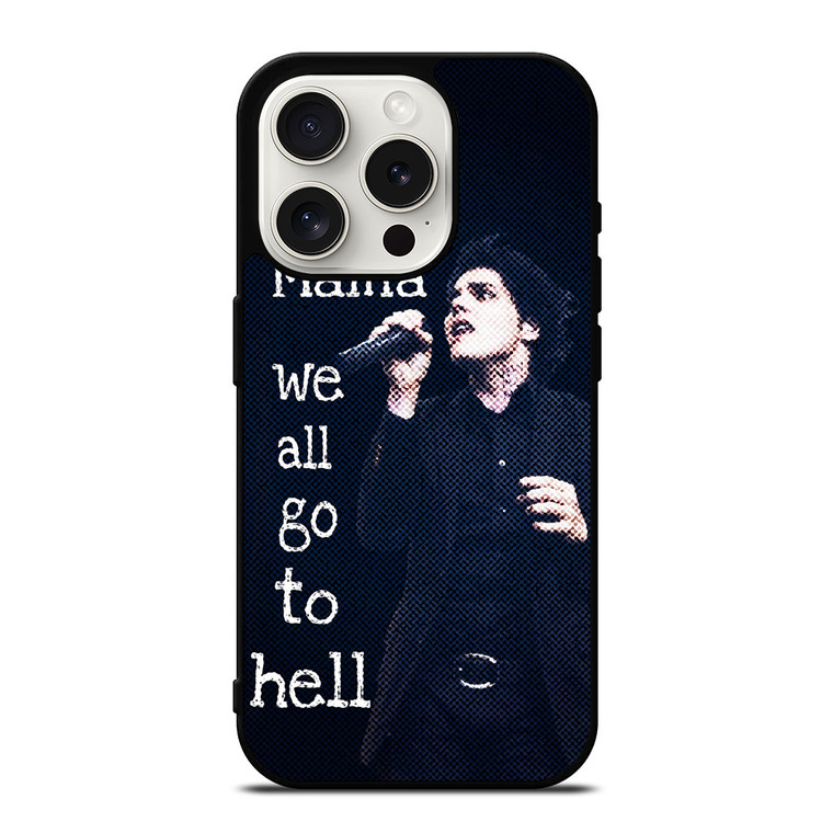 GERARD WAY MY CHEMICAL ROMANCE MCR iPhone 15 Pro Case Cover