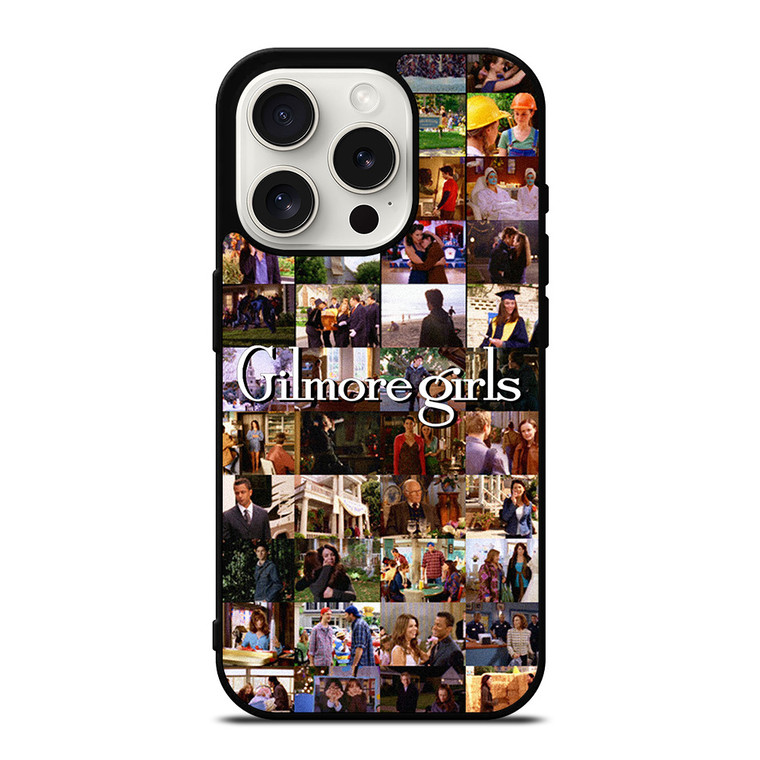 GILMORE GIRLS MOVIES COLLAGE iPhone 15 Pro Case Cover