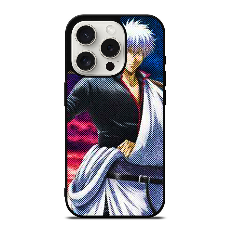 GINTOKI SAKATA GINTAMA THE FINAL ANIME 2 iPhone 15 Pro Case Cover