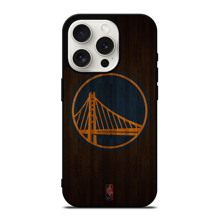 GOLDEN STATE WARRIORS BASKETBALL COURT NBA iPhone 15 Pro Case Cover