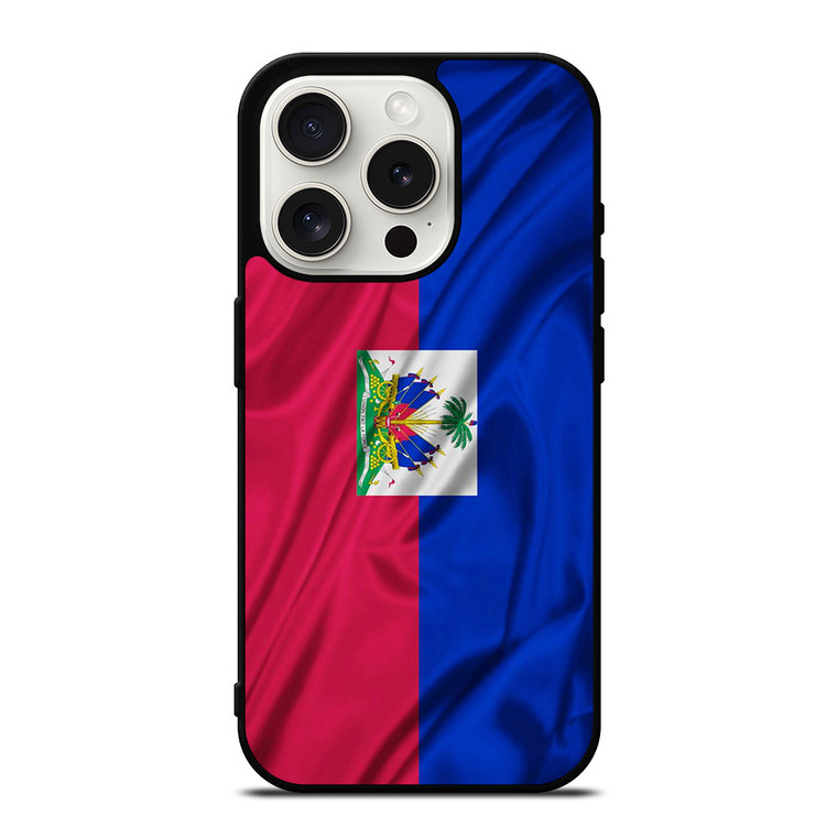 HAITI FLAG iPhone 15 Pro Case Cover